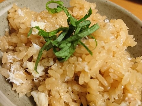 釣れすぎたセイゴの炊き込みご飯